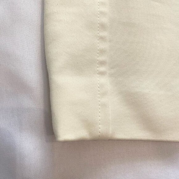 AKRIS PUNTO IVORY WHITE COTTON BLEND MID-RISE STRETCH PENCIL SKIRT - 4 - Picture 8 of 10